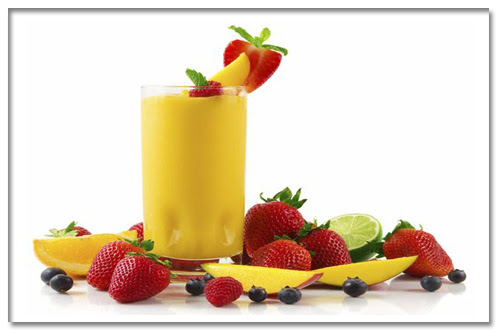 Sinh Tố Dâu Xoài
